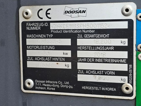 DOOSAN DX165W-5 [4]