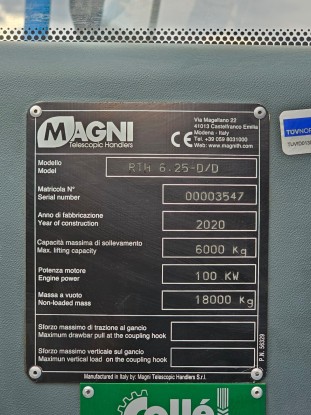 MAGNI RTH 6.25 Rotacioni teleskopski utovarivač [10]